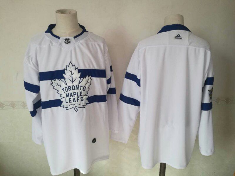 Men Toronto Maple Leafs Blank White Adidas AD NHL Jerseys->women nhl jersey->Women Jersey